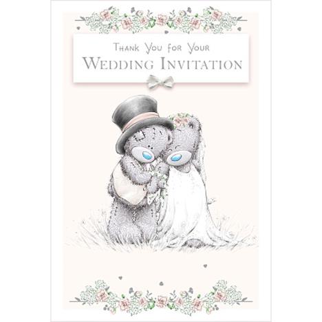 Wedding Thank You Invitation Me to You Bear Card £1.49